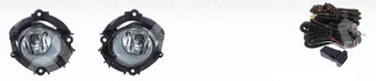 Фара противотум л+п (комплект) с проводк , кнопкой , креплен - BodyParts TYRV406075N