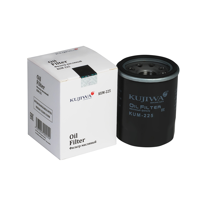 Фильтр масляный kum225 kujiwa 1520831u0b nissan - Kujiwa KUM225
