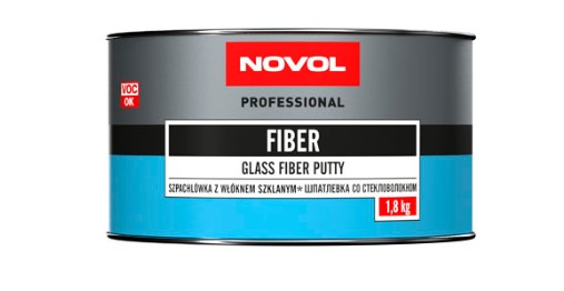 Шпатлёвка 1,8 кг fiber - NOVOL 1225