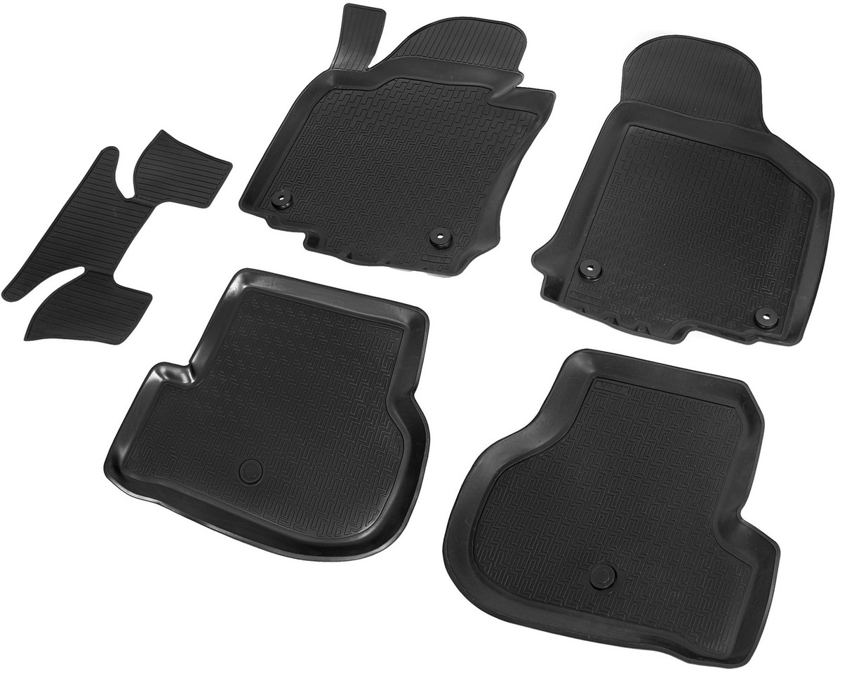 Коврики салона, rival, для Skoda Octavia A5 2004-2013 - Rival 15101002