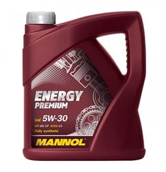 Масло синтетическое 5w30 Energy Premium API (4л)  - Mannol 4007