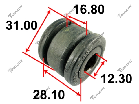 Сайлентблок рулевой рейки D31mm - Tenacity AAMTO1045