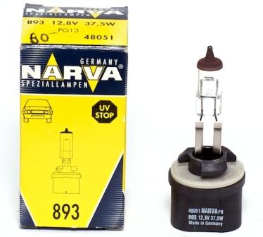 Лампа car 893 12.8v 37.5w pg13 nva c1 - Narva 480513000