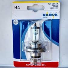 Лампа 12v h4 60/55w p43t range power (+50%) в блистере 1 шт. - Narva 488614000