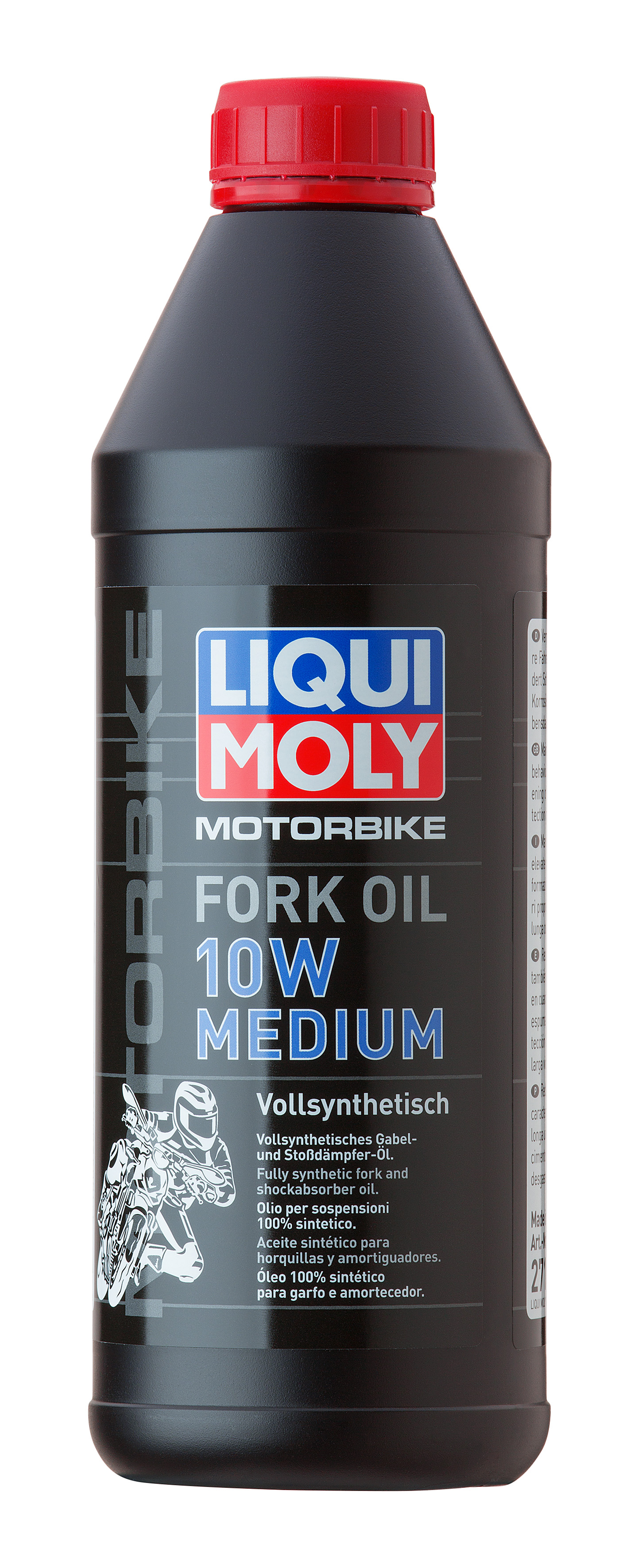 10W Масло для вилок и амортизаторов Motorbike Fork Oil Medium, 1л (синт.) - Liqui Moly 2715