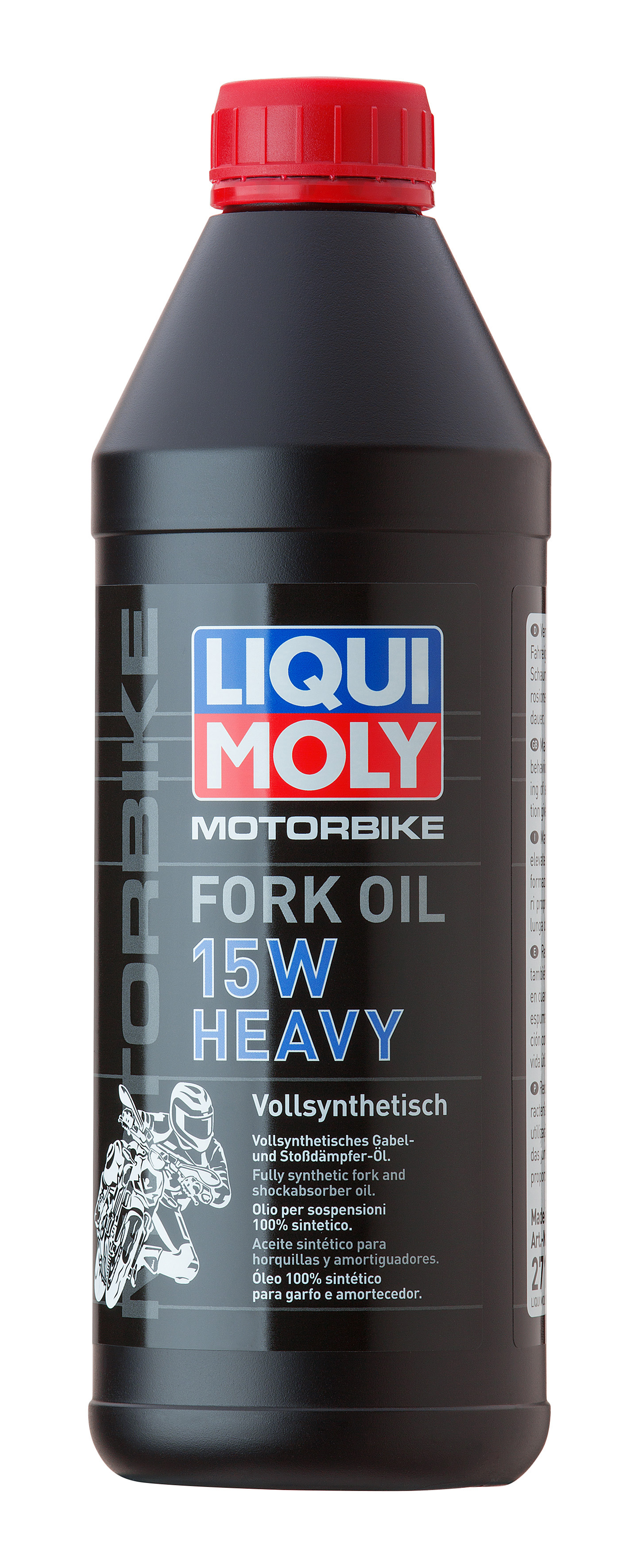 15W Масло для вилок и амортизаторов Motorbike Fork Oil Heavy, 1л (синт.масло) - Liqui Moly 2717