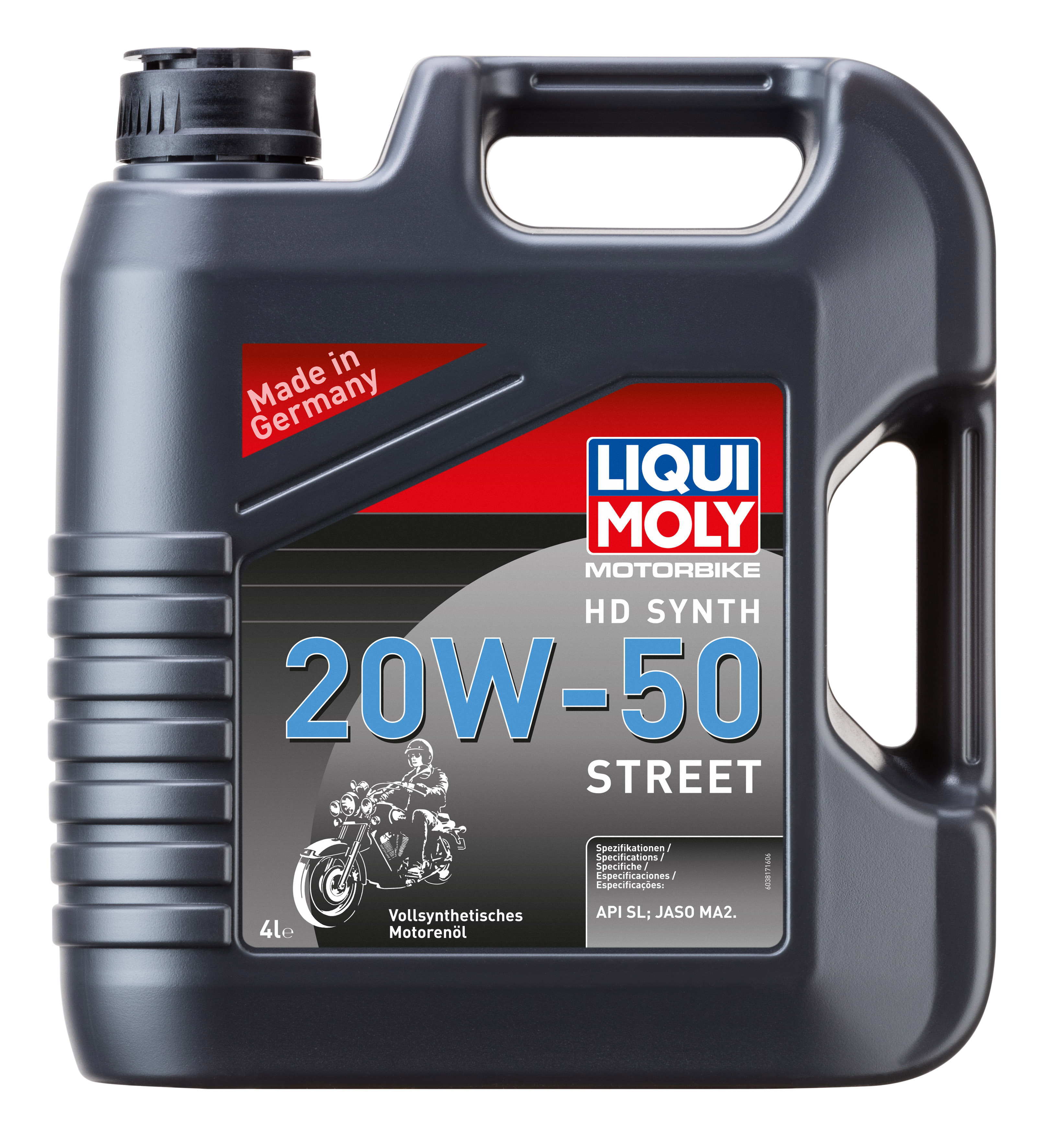 20w-50 Motorbike HD Synth Street, 4л (синт.мотор.масло) - Liqui Moly 3817
