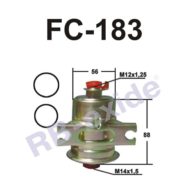 Фильтр топливный - Rb-exide FC183