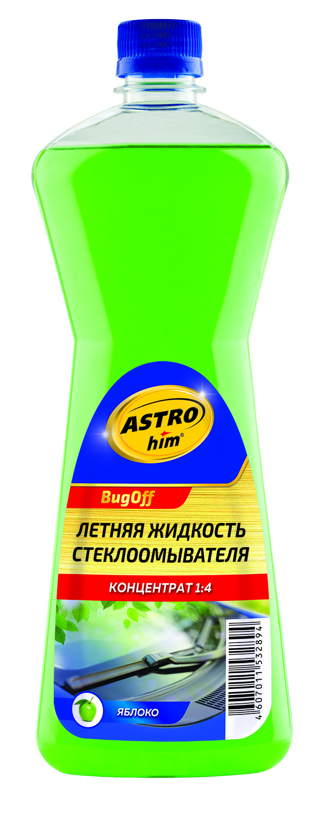 Жидкость для омывания стекла летняя 1л - ASTROhim AC-420