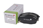 Колодки тормозные передние с пластинами kuf0373 KU | перед | - Kujiwa KUF0373