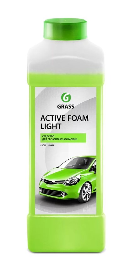 Автошампунь для бесконтактной мойки Active Foam Light 1л - Grass 132100