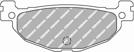 Колодки тормозные дисковые - Ferodo FDB2200P