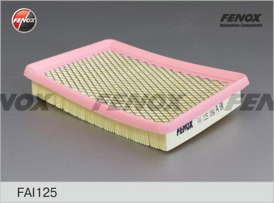 Фильтр воздушный - Fenox FAI125