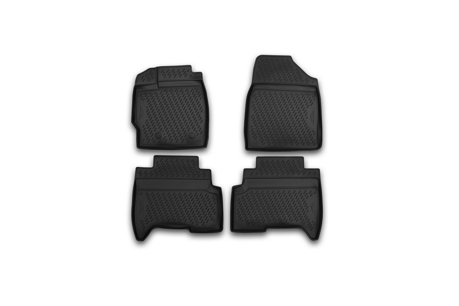 Коврики 3D в салон lifan x50, 06/2015->, кросс., 4 шт. (полиуретан) - NOVLINE CARLIF00005