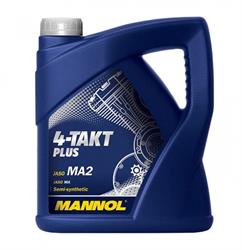 Масло моторное полусинтетическое 10w-40 4-Takt plus (4л.) - Mannol 1425