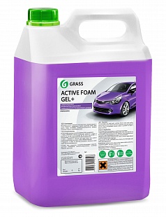 Автошампунь для бесконтактной мойки Active Foam gel+ 6кг - Grass 113181