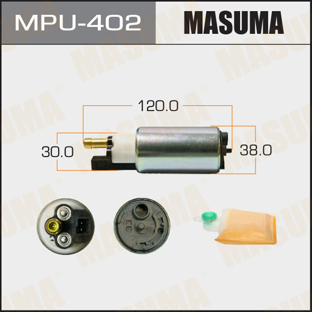 Насос топливный 2.0, 3.0 - Masuma MPU402