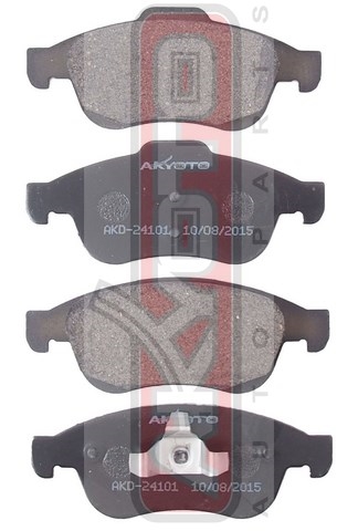 Колодки тормозные дисковые передние - Akyoto AKD-24101