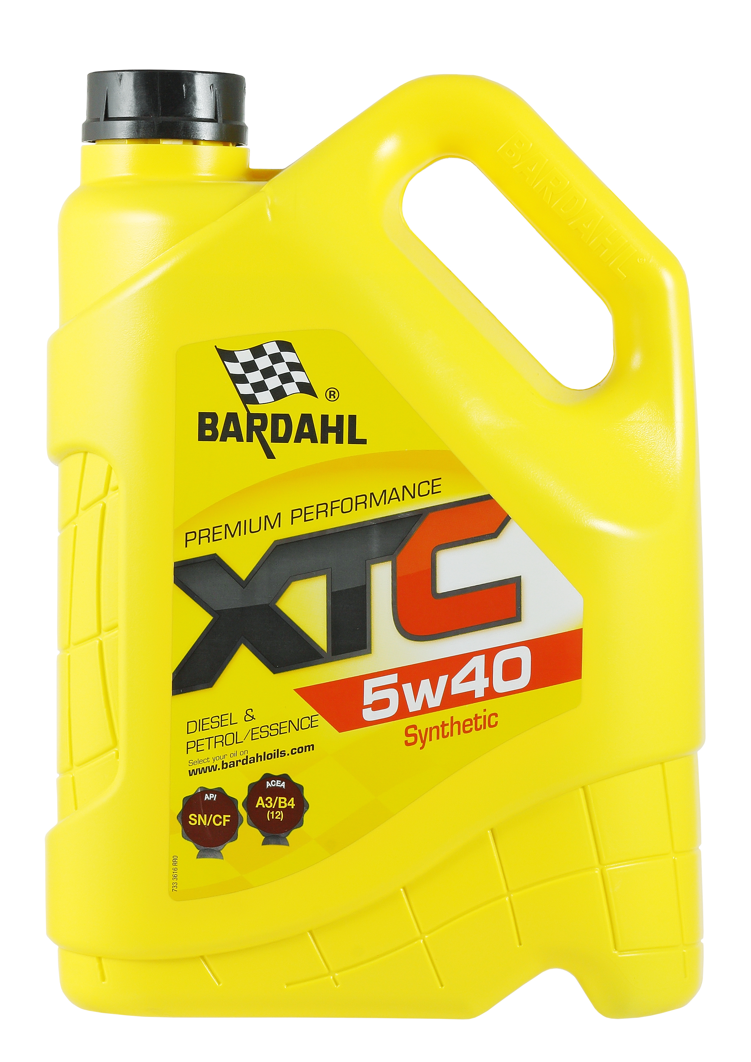 5w40 XTC sn/cf 5L (синт. моторное масло) - BARDAHL 36163