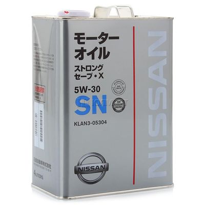 Масло моторное полусинтетическое Strong Save-X 5w-30, 4л - Nissan KLAN5-05304