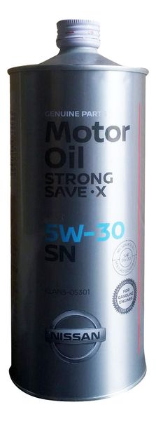 Масло моторное полусинтетическое Strong Save-X 5w-30, 1л - Nissan KLAN5-05301