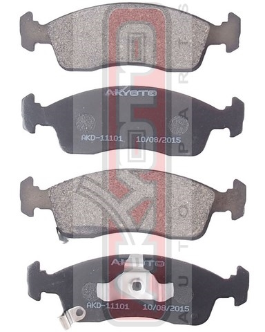 Колодки тормозные дисковые передние - Akyoto AKD-11101
