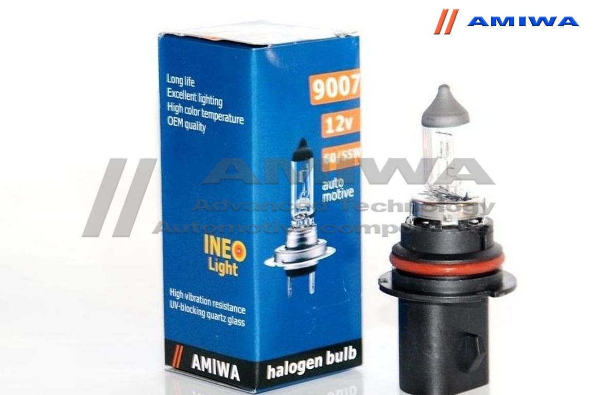 Лампа накаливания, ineo hb5 12в 55вт - Amiwa AMW9007
