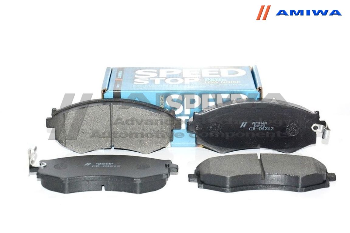 Колодки тормозные дисковые передние - Amiwa CD01212