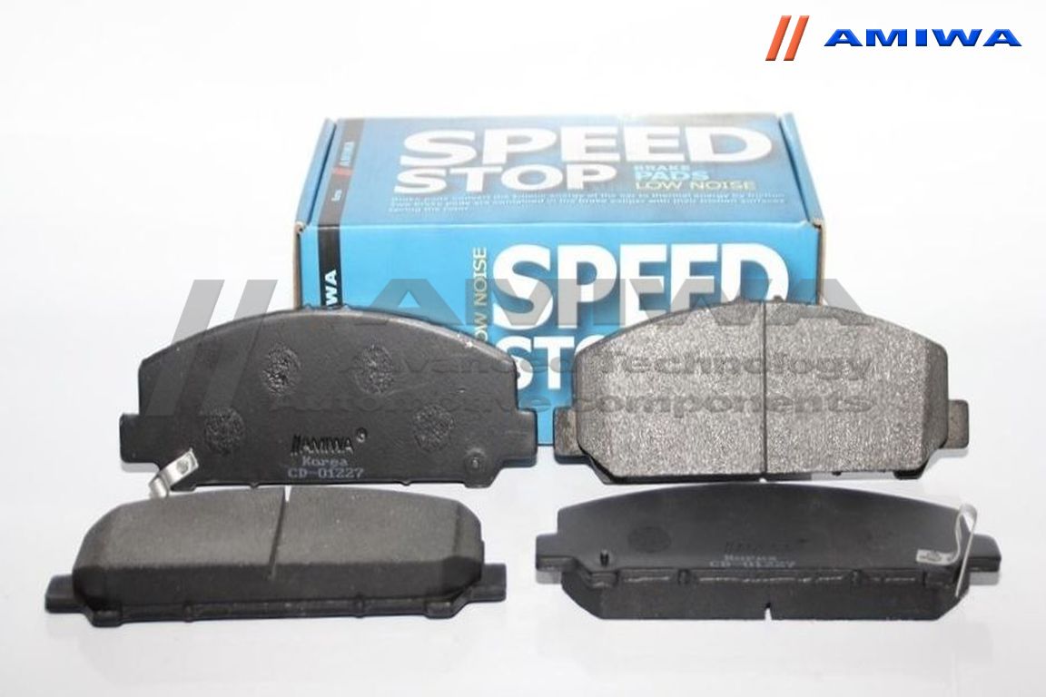 Колодки тормозные дисковые передние - Amiwa CD01227