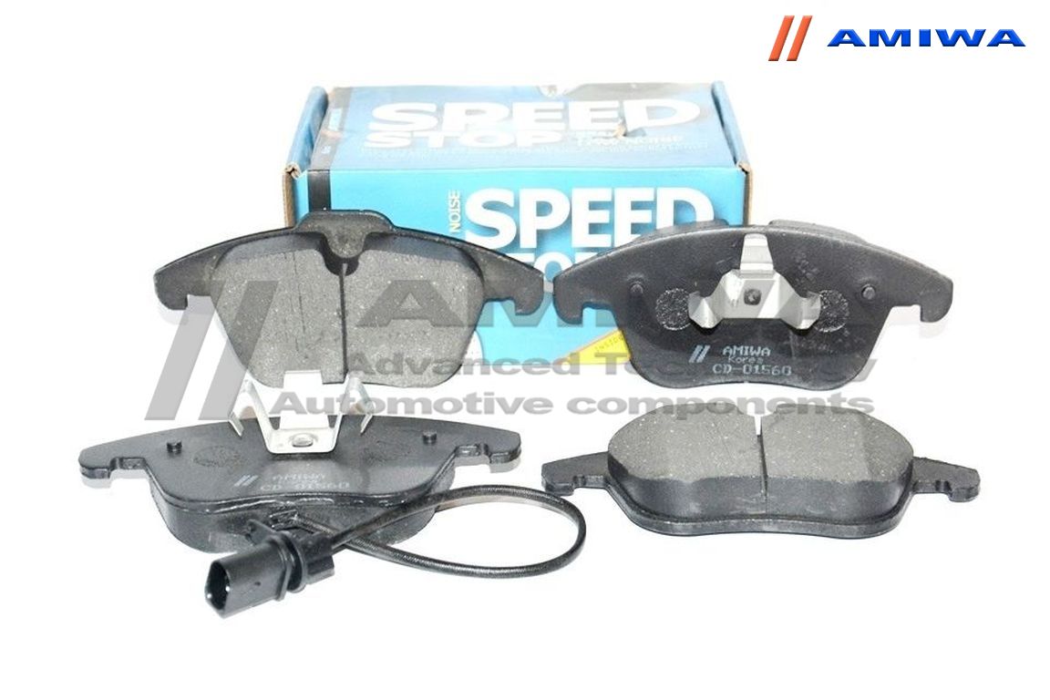 Колодки тормозные дисковые передние speed stop | перед | - Amiwa CD01560