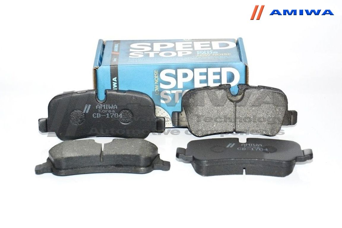Колодки тормозные дисковые задние - Amiwa CD1704