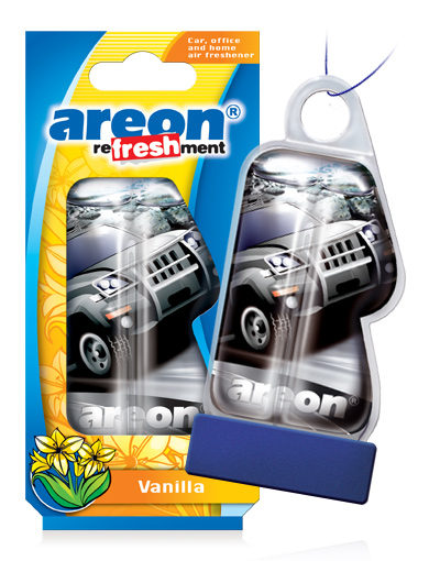 Ароматизатор areon liquid гелевый ваниль 025-9 - AREON 704025907
