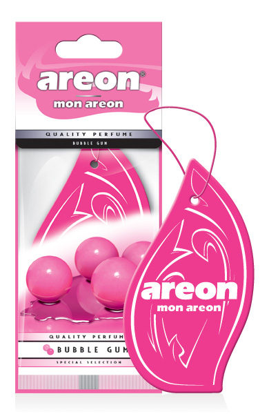 Ароматизатор areon mon бумажный bubble gum 0 - AREON 704043320