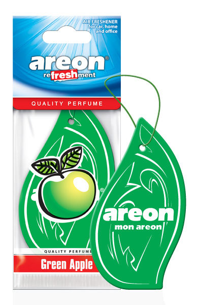 Ароматизатор areon refreshement бумажный зелено - AREON 704045303