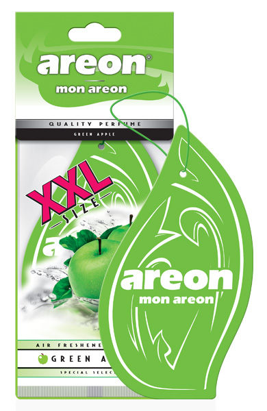 Ароматизатор areon mon xxl бумажный зеленое яб - AREON 704064306