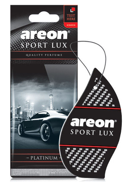 Ароматизатор areon lux бумажный sport platinum - AREON 7044113P