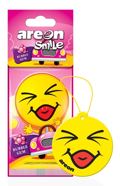 Ароматизатор areon smile ring buble gum 704-3 - AREON 704SMR312