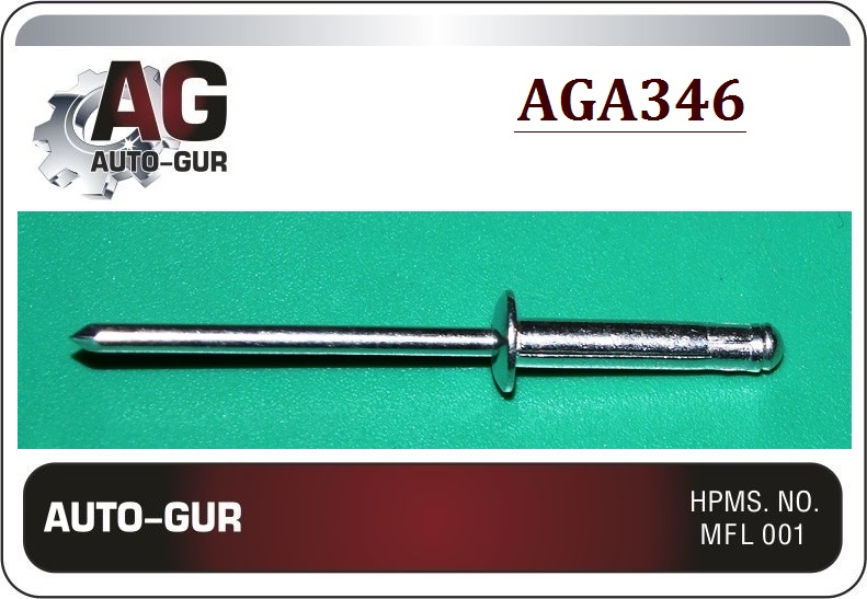 Клипса крепежная - Auto-GUR AGA346