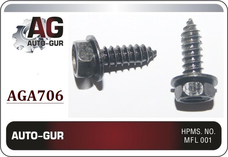 Саморез под фигурную отвертку 6*18*13 - Auto-GUR AGA706