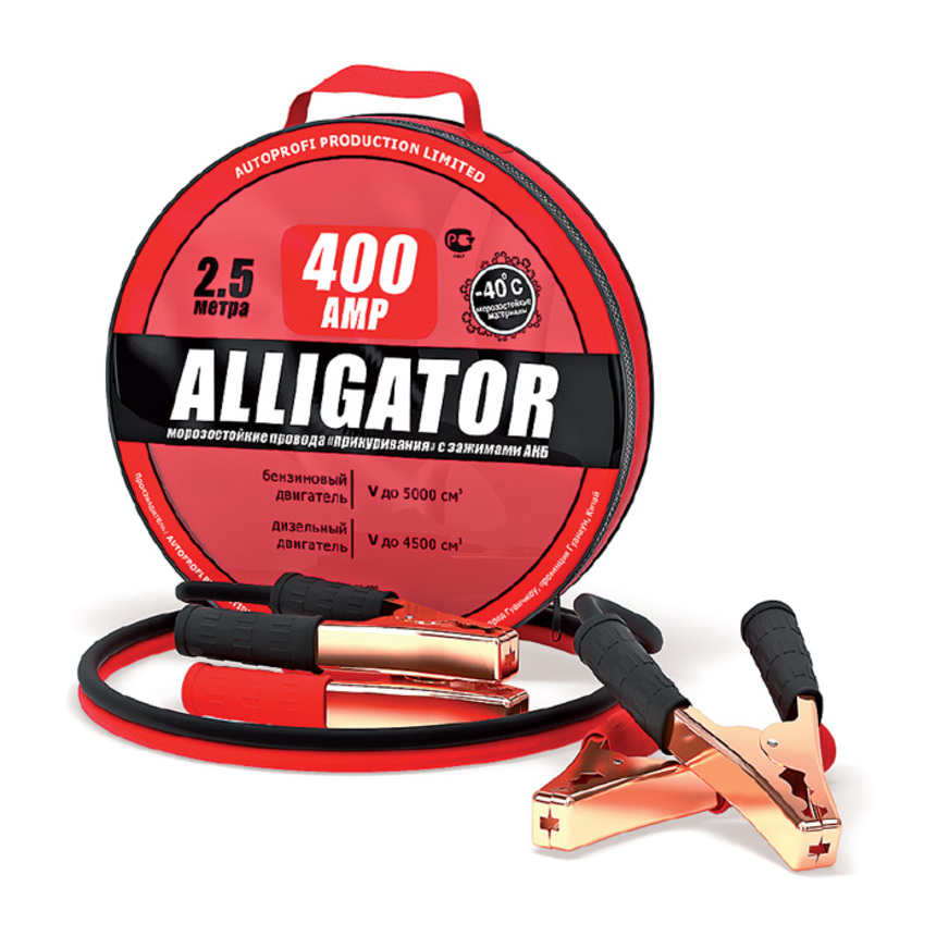 Autoprofi alligator провода для прикуривания, 400а - Autoprofi BC400