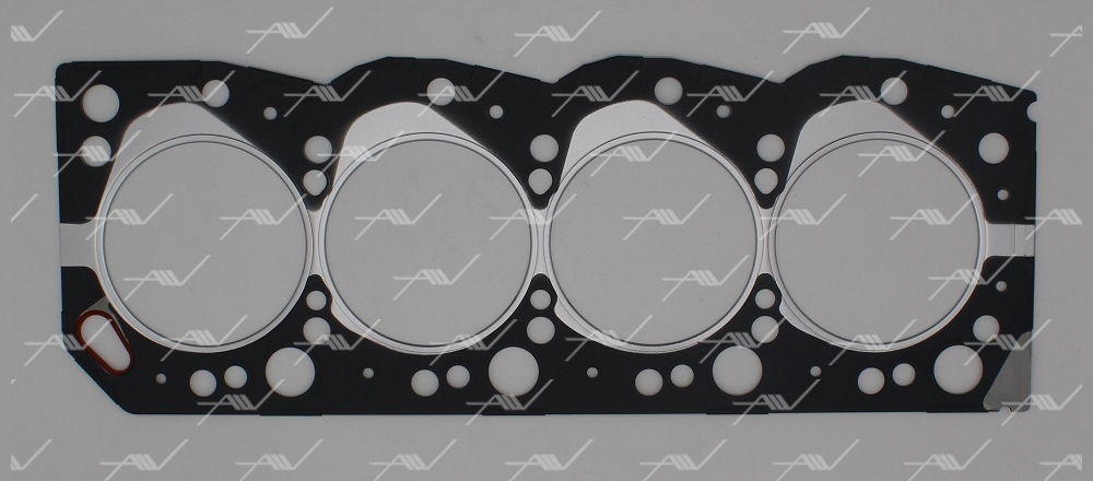 Прокладка головки блока toyota 3l стальная 1.55mm - AUTOWELT HG-34251