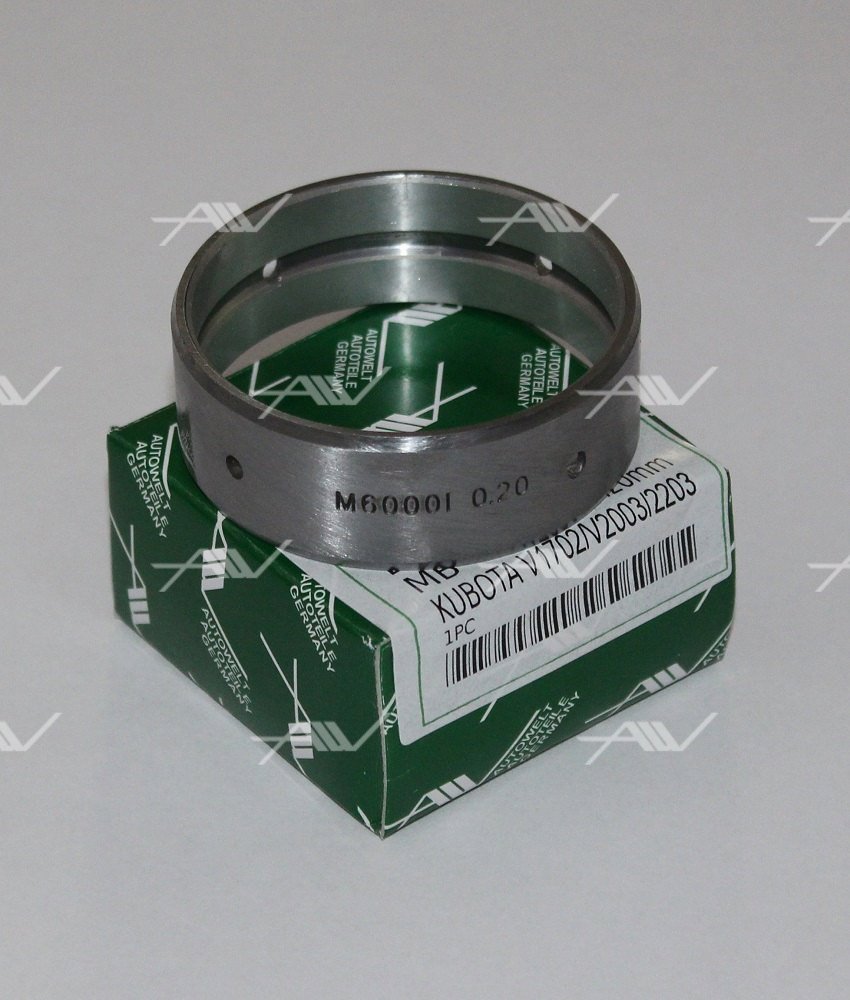 вкладыши коренные втулка (на 1 шейку) 0.2 - AUTOWELT MB-60001