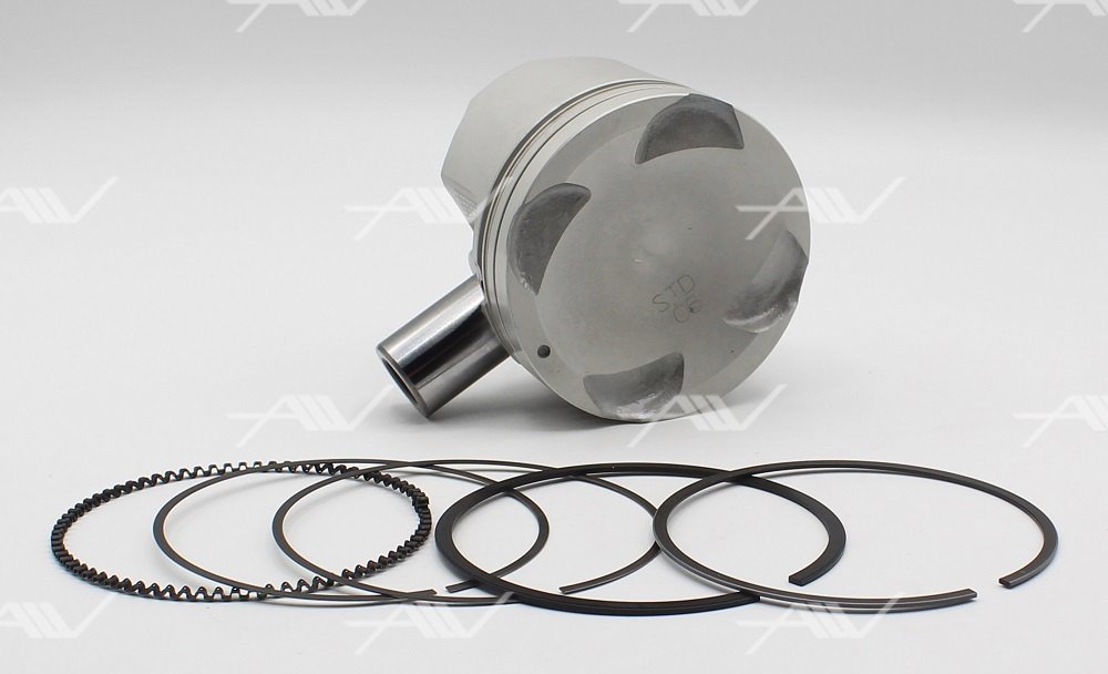 Поршнекомплект mazda z5-de d75.3+0.50 - AUTOWELT PN-31011
