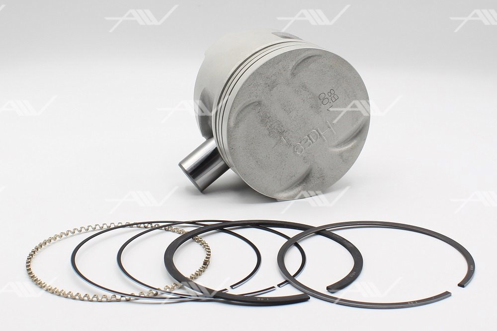 Поршень в сборе mitsubishi 4g63 dohc 16v -0.6 85.0 - AUTOWELT PN-32330