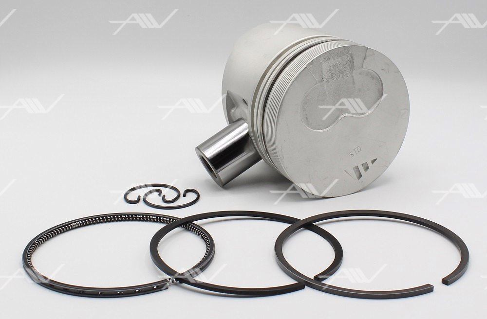 Поршень в сборе mitsubishi 4d56t 1/3цил. turbo инт - AUTOWELT PN-32360
