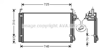 Радиатор кондиционера 675x360 - AVA HY5071D