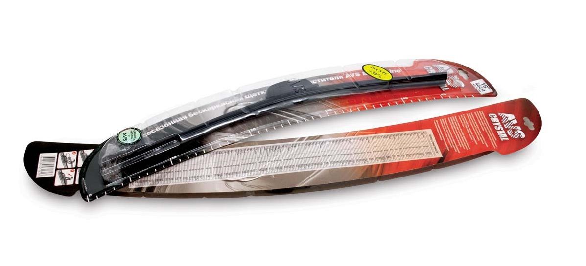 Щетки стеклоочистителя бескаркасные basic line bl-26 65см 1шт AVS 43166 694₽