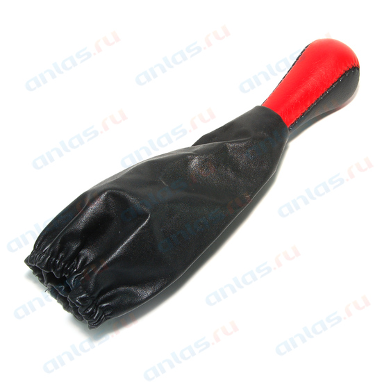 Ручка рычага КПП с чехлом ВАЗ 2108-99 красная - AZARD KPP00090