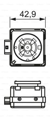 Лампа ксеноновая D3S 12V 35W pk32d-5 - Bosch 1 987 302 907