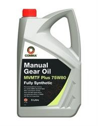 Синтетическое масло для механической коробки передач mvmtf Plus 75w-80 5л., BMW MTF lt-2, Ford M2C - Comma MVP75805L